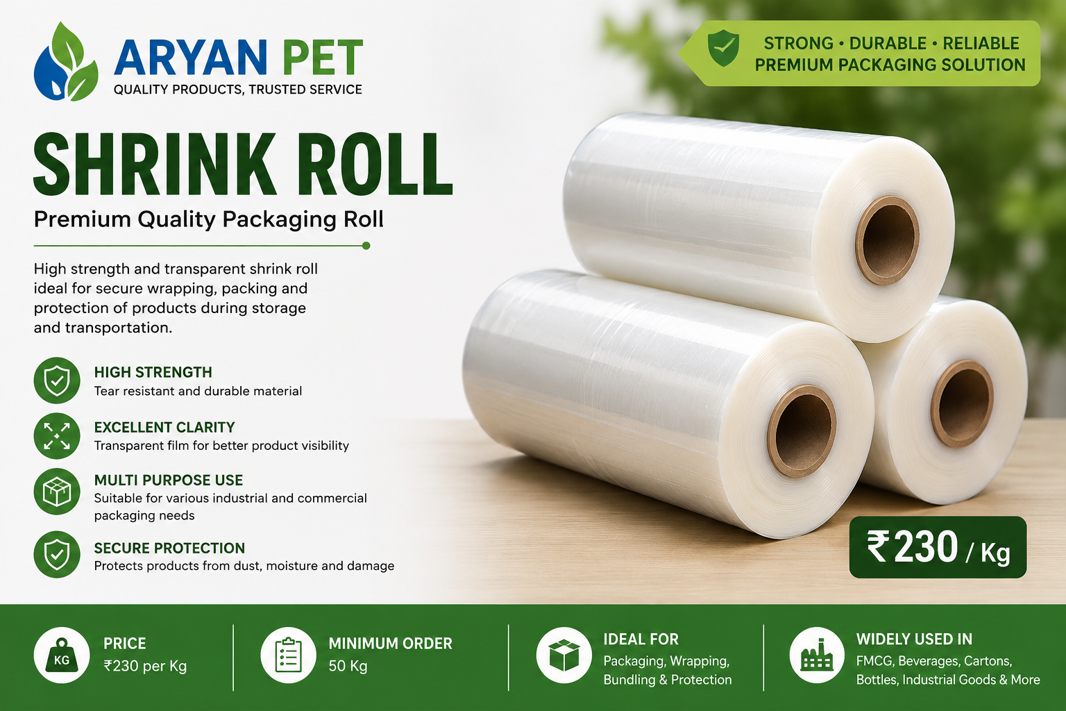 Premium Shrink Roll 230/kg thumbnail